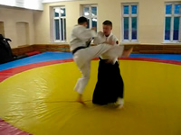 Is Aikido effective against kick-attack?