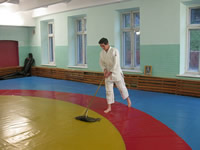 It is necessary to clean the dojo