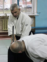 An aikido seminar by Vitaliy Goleshev