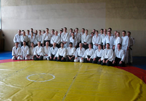 Участники айкидо-семинара