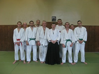 Участники айкидо семинара