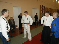 Aikido seminar by Vitaliy Goleshev in St.Petersburg