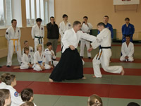 Aikido seminar by Vitaliy Goleshev, St.Petersburg